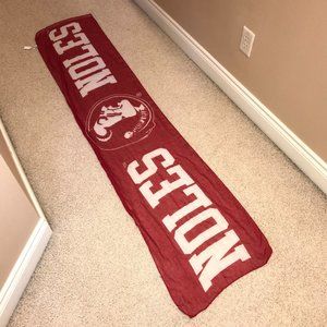 Florida State Seminoles Women's Scarf Size 75L" x 17W" Sheer SUPER RARE NWOT